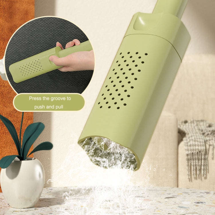 Desktop Mini Sponge Mop Office Kitchen Cleaning Convenient Handheld Brush Mop(Green)