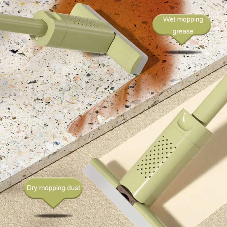 Desktop Mini Sponge Mop Office Kitchen Cleaning Convenient Handheld Brush Mop(Green)