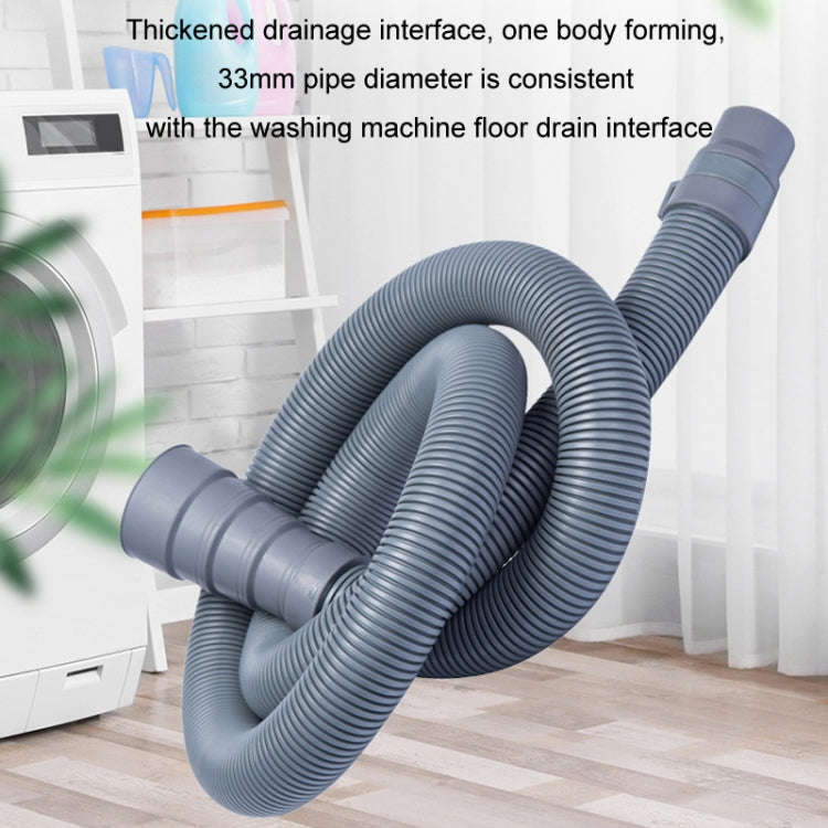 4m Thickened Drum Washing Machine High Elastic Extended Drain Pipe