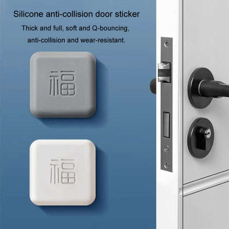 5pcs Doorknob Silent Anti-Collision Pad Living Room Bedroom Door Closing Cushion Silicone Protect...