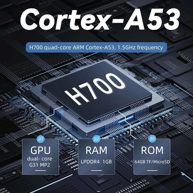 ANBERNIC RG35XX H Handheld Game Console 3.5 Inch IPS Screen Linux System 64GB+128GB(Transparent W...