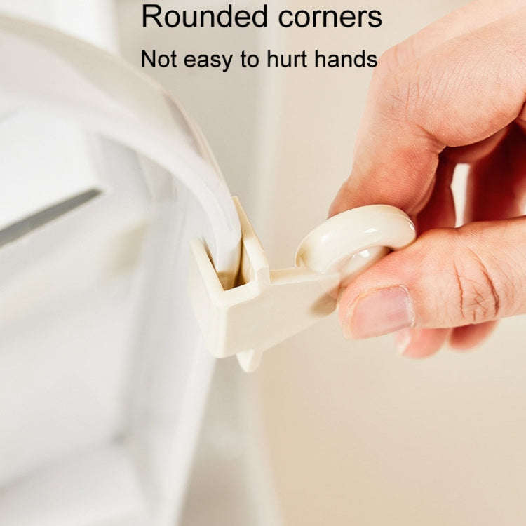 Anti Dirty Handle Toilet Lid Lifter Bathroom Bidet Seat Lifting Lid Kit(Silver)