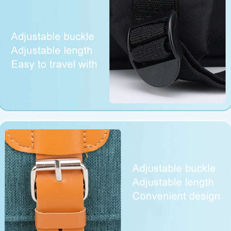 Outdoor Portable Shoulder Pet Backpack Handheld Foldable Breathable Cat Bag(Style 6 Blue)