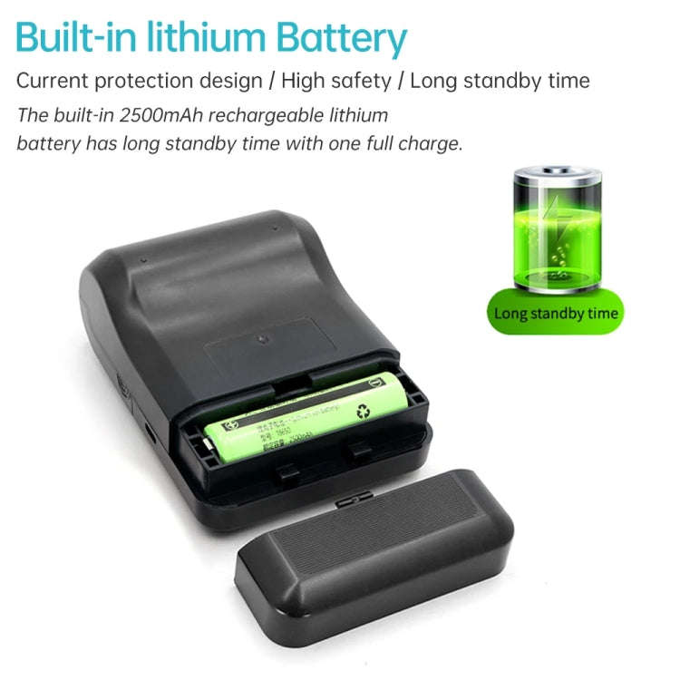 58mm Portable USB Charging Home Phone Bluetooth Thermal Printer(EU Plug)