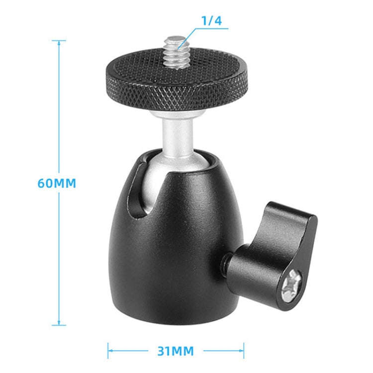 Q39 360 Degree Rotating Ball Tripod Projector Shooting Heads Accessories Cell Phone DSLR Camera H...