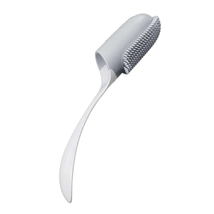 Pets Finger Toothbrush With Handle Dogs And Cats Oral Cleaning Tools(White)
