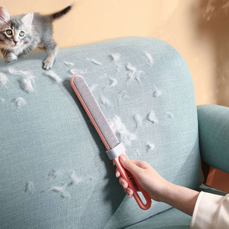 Pet Clothes Bed Sheets Hair Brush Electrostatic Adsorption Hair Remover(White)