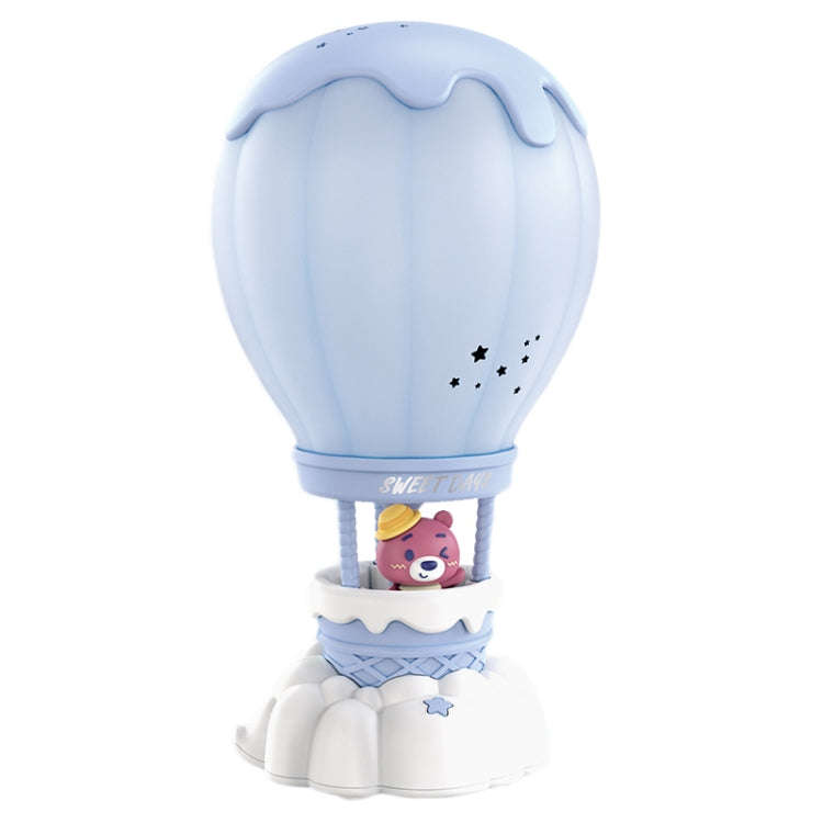 Cartoon Balloon Shape USB Charging Eye Protection LED Night Light Bedroom Reading Table Lamp, Col...