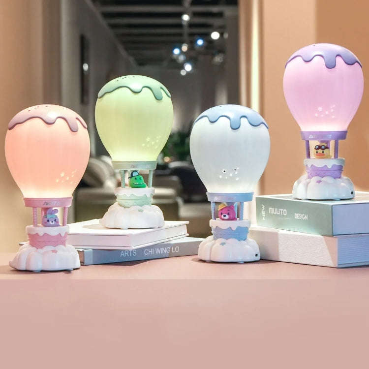 Cartoon Balloon Shape USB Charging Eye Protection LED Night Light Bedroom Reading Table Lamp, Col...