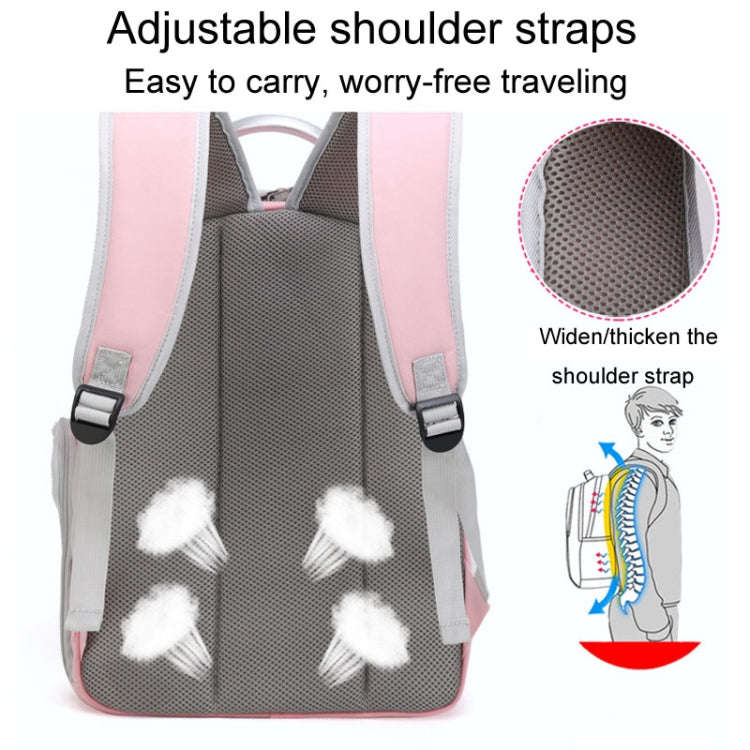 Pets Colorful Double Shoulder Bag Cats And Dogs Outing Carrying Capsule Backpacks(Model 6 Blue)