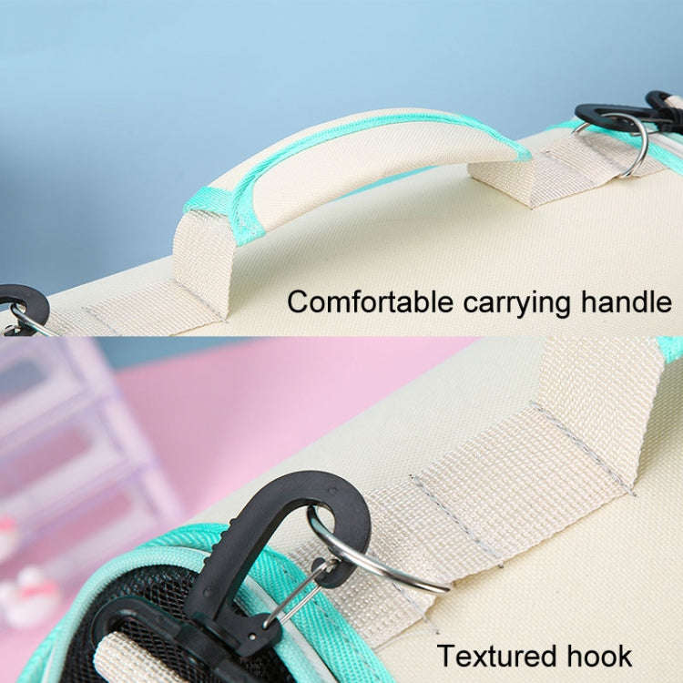 Crossbody Pet Bag Cast And Dogs Outdoor Carrying Portable Single Shoulder Bag(Purple)
