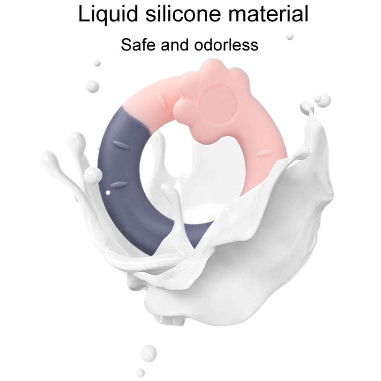 Wave Anti-Feeding Childrens Teether Baby Teething Teether Silicone Toys, Model: Cloud