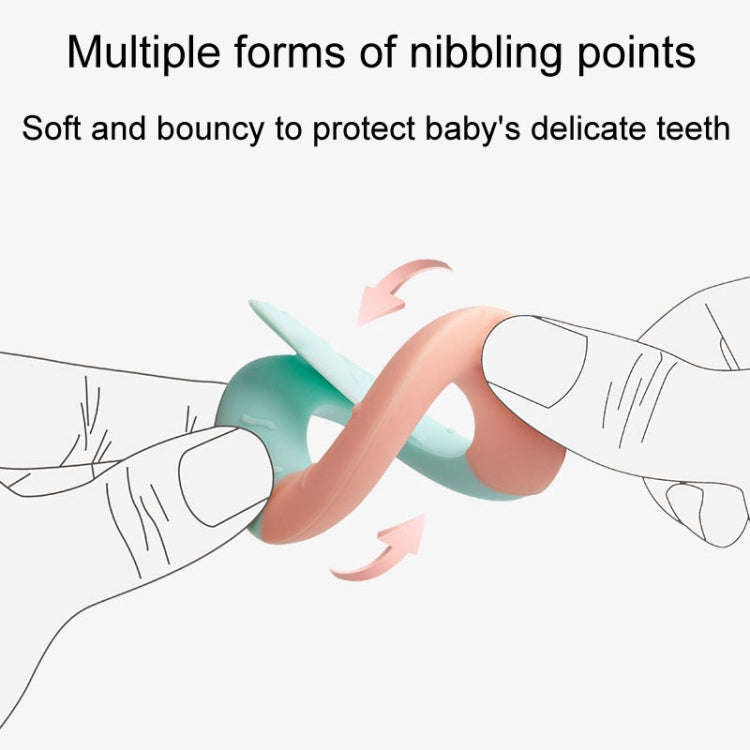 Wave Anti-Feeding Childrens Teether Baby Teething Teether Silicone Toys, Model: Cloud