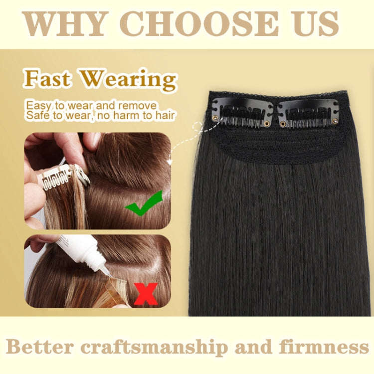 Invisible Pad Hair Roots Both Sides Puffy Wig Piece Faux Hair Extension Pad Hair Piece, Color: 30...