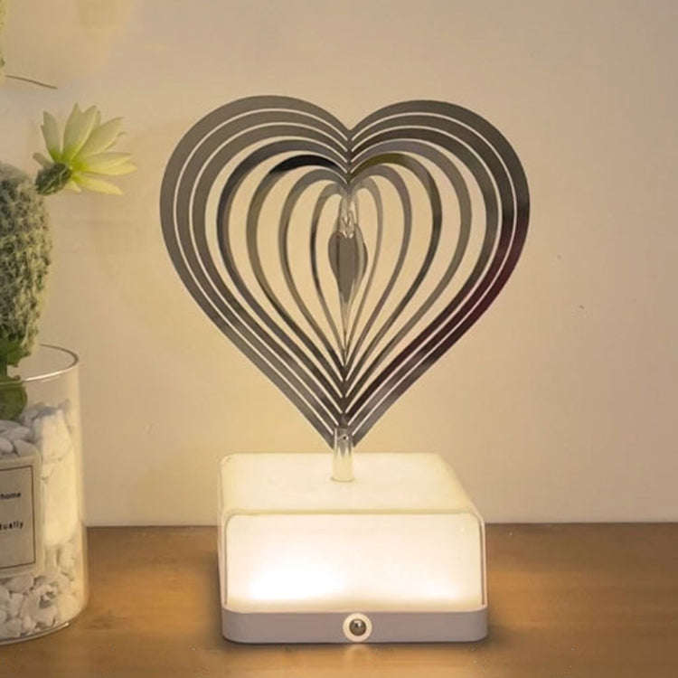 16 Colors 3D Rotating Bedside Lamp Night Light LED Rechargeable Ambient Light Decorative Ornament...