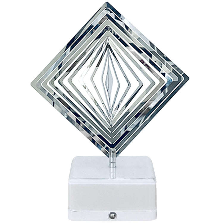 16 Colors 3D Rotating Bedside Lamp Night Light LED Rechargeable Ambient Light Decorative Ornament...