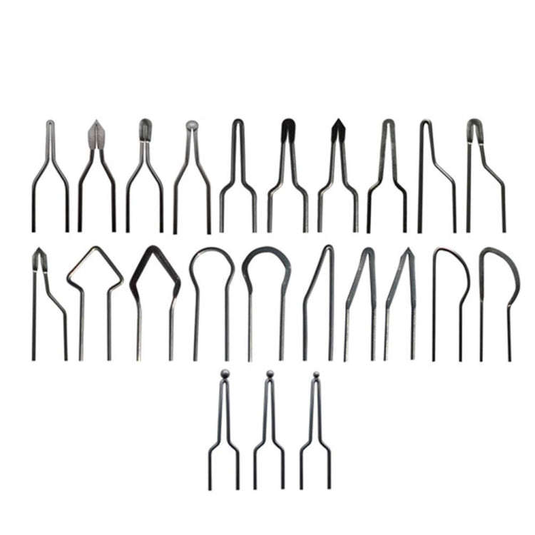 23 In 1 1mm Diameter Wood Burning Wire Nibs for High Impedance Pyrography Machine Accessory