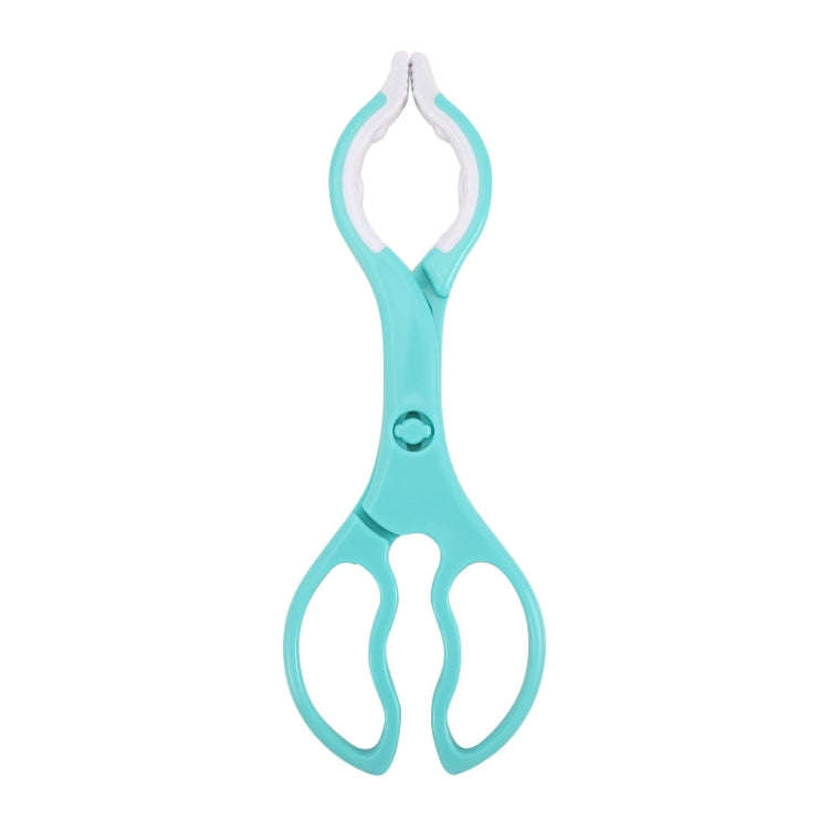 Multifunctional Heat Resistant Bottle Clip Baby Anti-Slip Removable Pacifier Clamp(Blue)