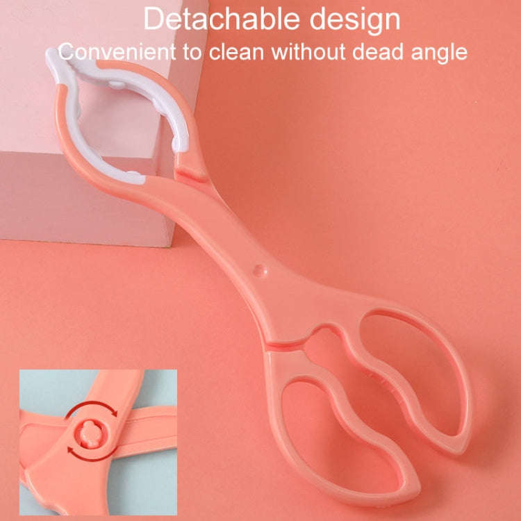 Multifunctional Heat Resistant Bottle Clip Baby Anti-Slip Removable Pacifier Clamp(Green)