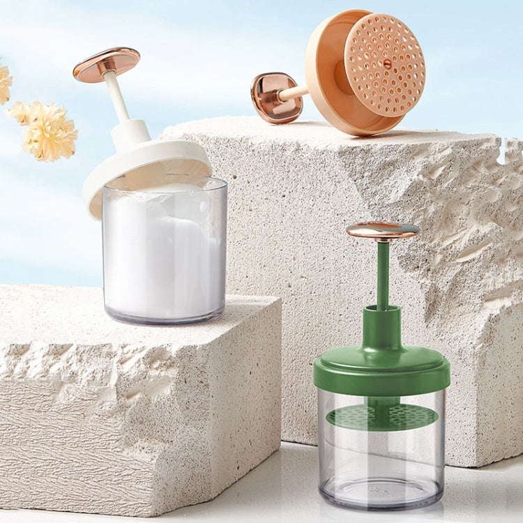 Facial Cleanser And Shower Gel Foamer Fast Foaming Cleansing Bottle(Green)