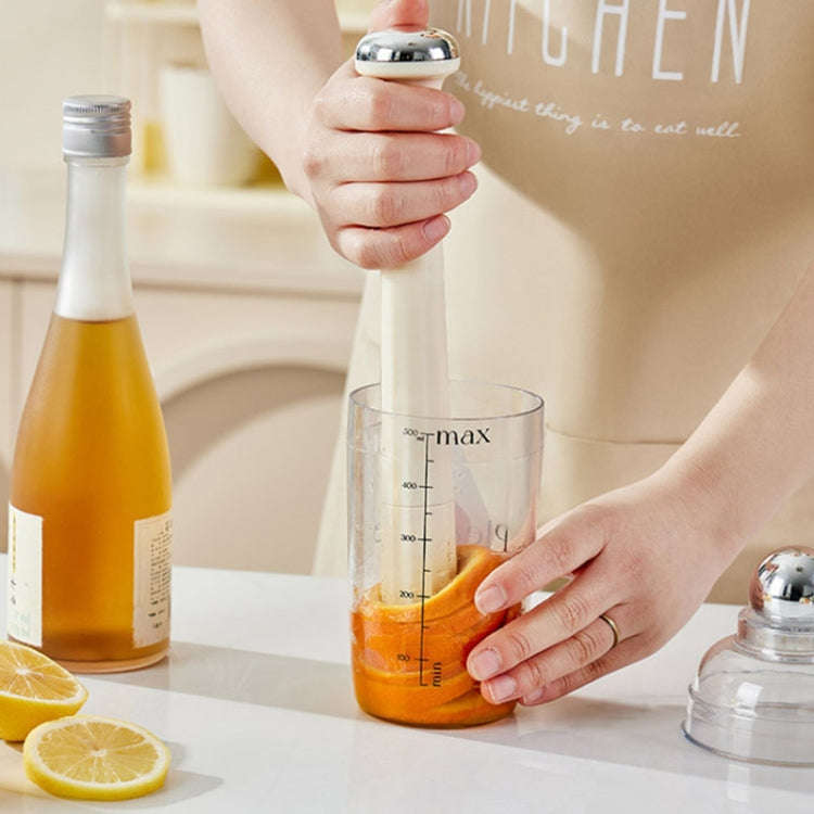 Fruit Pressing And Mashing Hammer Tool Bar Bartenders Plastic Ice Chopper(Transparent)