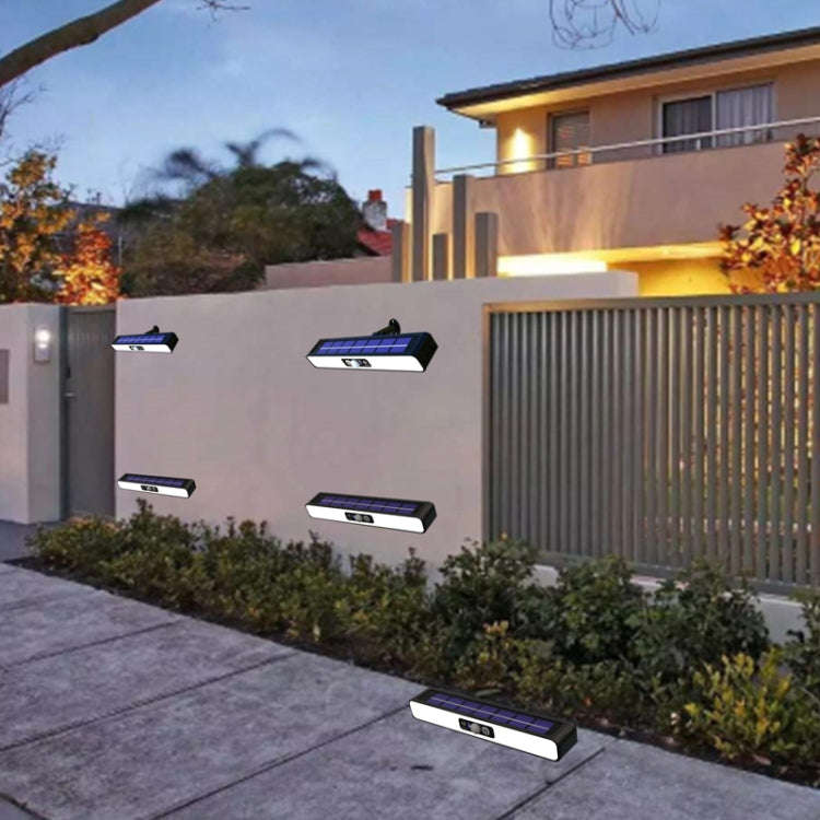 Solar Burst Red Blue Roadblock Lamp Construction Signal Lights Garden Decoration Courtyard Wall L...