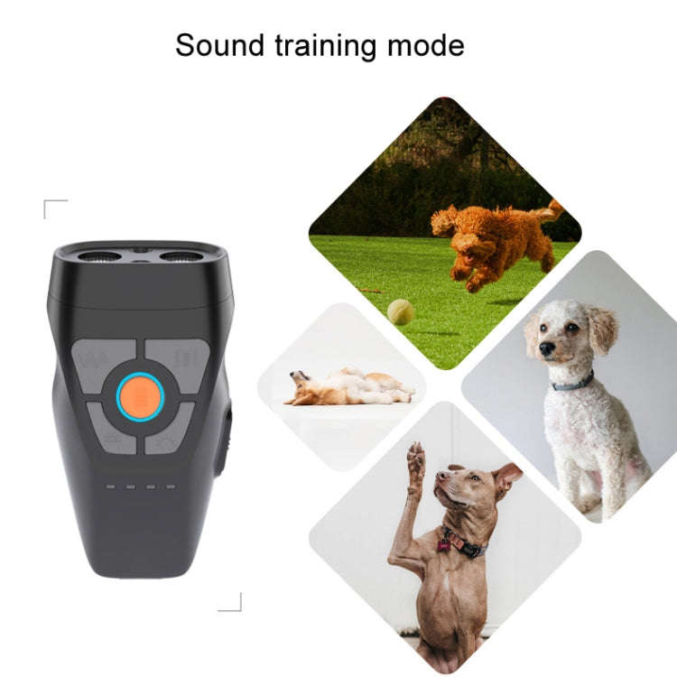 Dual Ultrasonic Repeller Pet Stop Barker With Mobile Power Supply Flashing Lighting Horn Function...