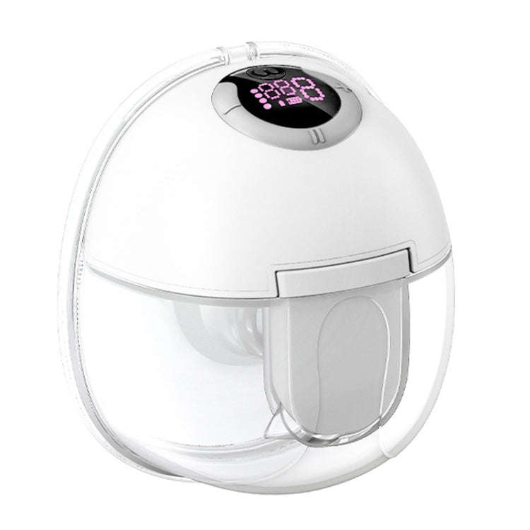LCD Screen Smart Large Capacity Portable USB Charging Wearable Massage Breast Pump(S32)
