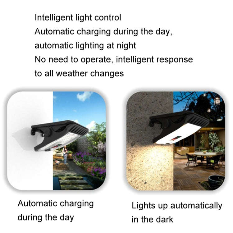 Solar Outdoor Clip Light LED Courtyard Garden Lamp Human Induction Wall Light Emergency Light, St...