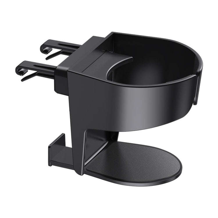 Multifunctional Car Air Conditioner Outlet Cup Holder Ashtray(Black)
