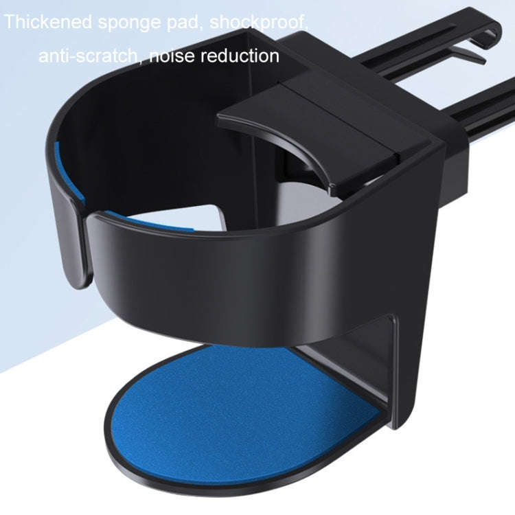 Multifunctional Car Air Conditioner Outlet Cup Holder Ashtray(Black)