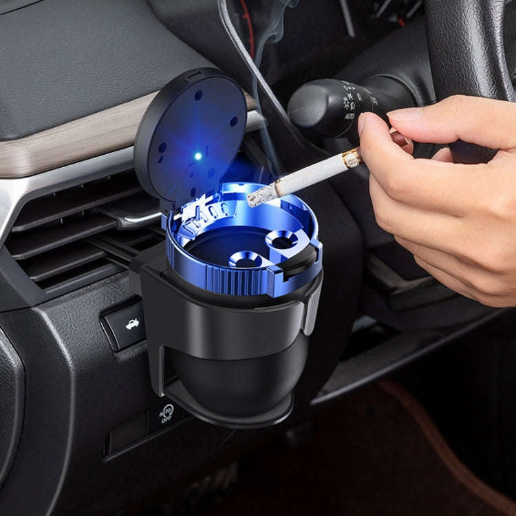 Multifunctional Car Air Conditioner Outlet Cup Holder Ashtray(Black)