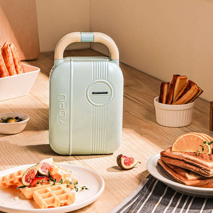 5 In 1 YIDPU Multifunctional Family Breakfast Maker Light Diet Sandwich Waffle Baker, CN Plug(Pink)