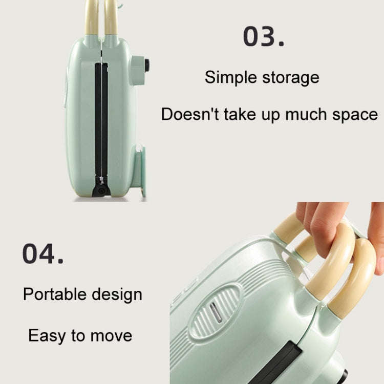 7 In 1 YIDPU Multifunctional Family Breakfast Maker Light Diet Sandwich Waffle Baker, CN Plug(Green)