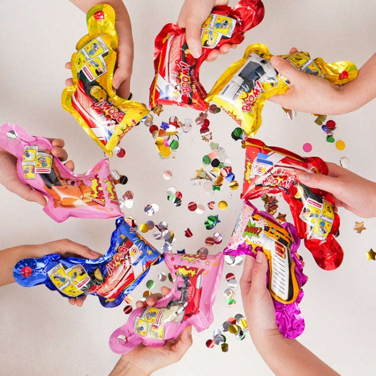 4pcs Birthday Party Wedding Inflatable Gift Flowers Atmosphere Toy(Random Color Delivery)