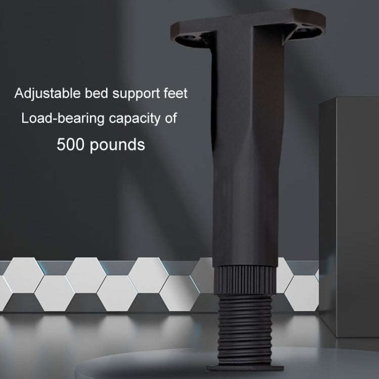 13-22cm Adjustable Underbed Beam Support Holder Retractable Furniture Booster Bracket