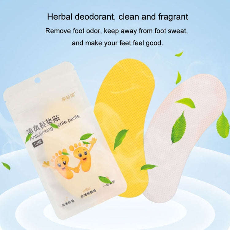 2packs Disposable Portable Deodorizing Insole Paste Remove Odor Absorb Foot Sweat Insole Deodoriz...