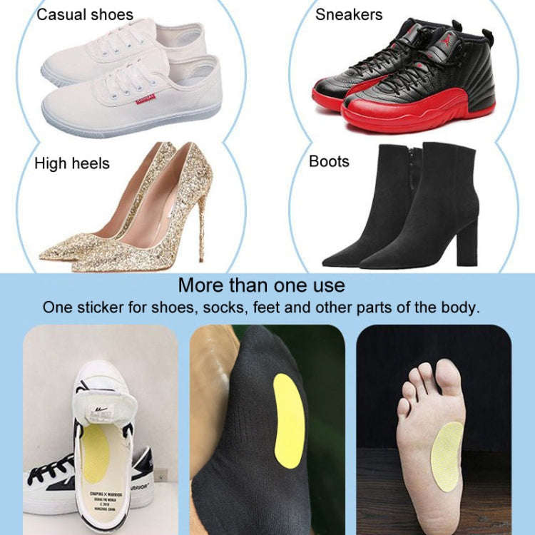2packs Disposable Portable Deodorizing Insole Paste Remove Odor Absorb Foot Sweat Insole Deodoriz...