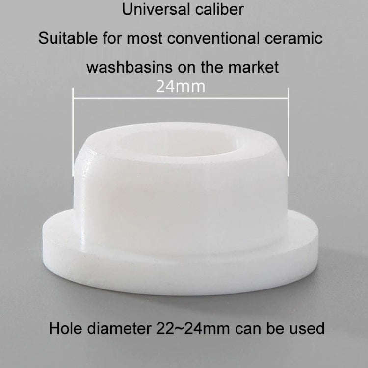 20pcs Universal Wash Basin Overflow Hole Push-type Plug Cap(22-24mm)