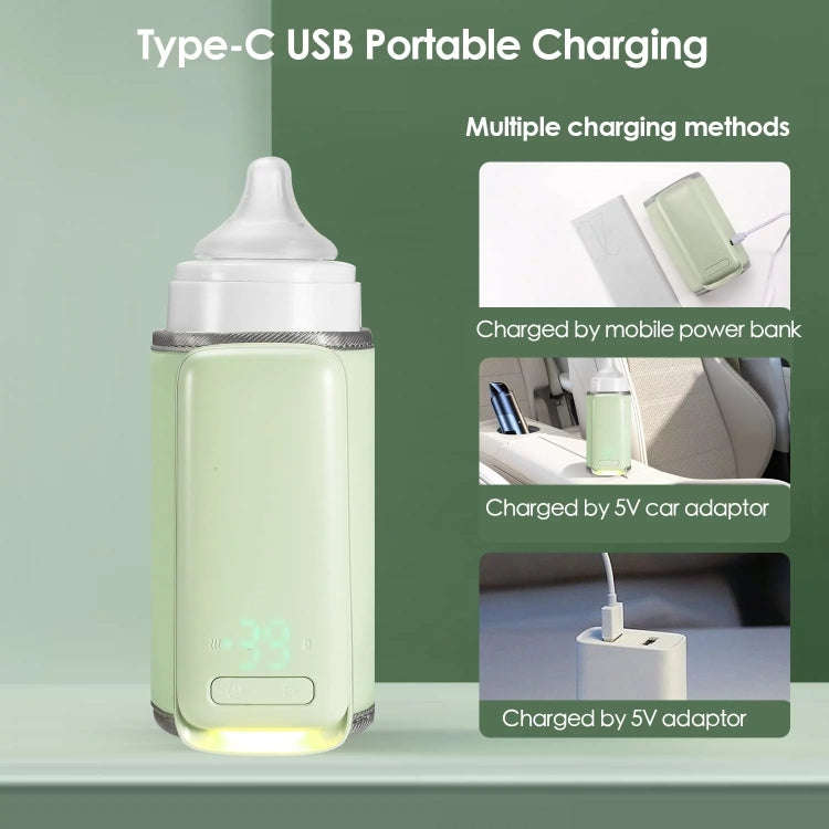 18W Baby Bottle Warmer With Digital Display & Night Light, Spec: Standard Version