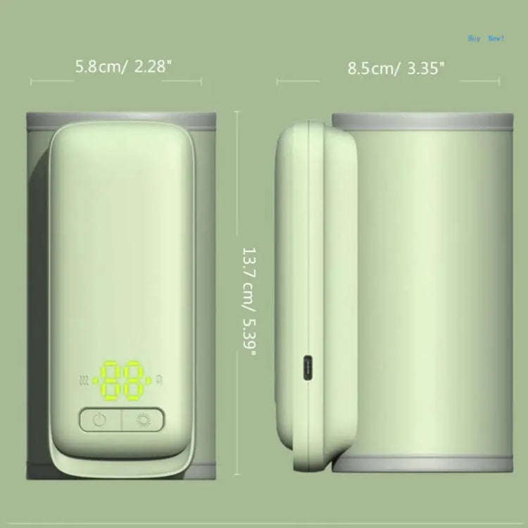 18W Baby Bottle Warmer With Digital Display & Night Light, Spec: Standard Version