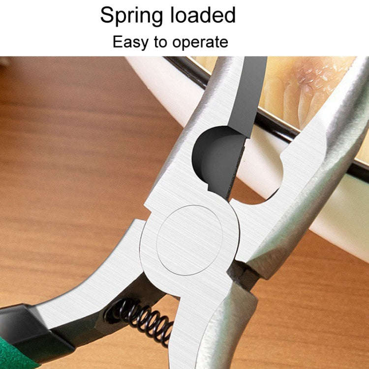 Chicken Claw Boning Tool Boning Knife Chicken Feet Bone Removal Pliers, Color: Green