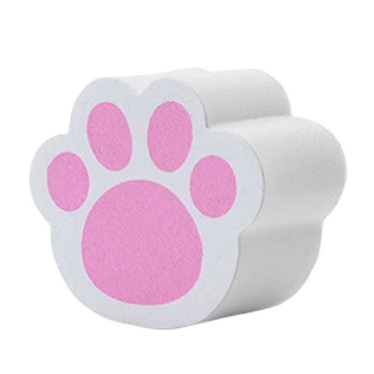 Bathroom Glass Mirror Stain Removal Watermark Sponge Rub Faucet Descaling Cleaning Tool(Pink)