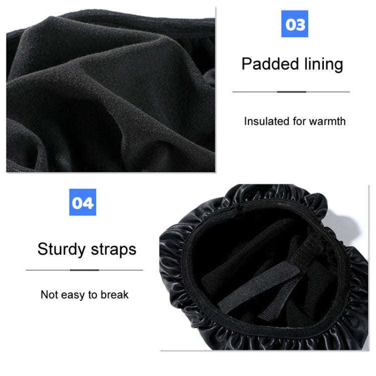 Electronic Bicycle Thickened Leather Heat Insulation Waterproof Universal Seat Cushion Covers, Fo...