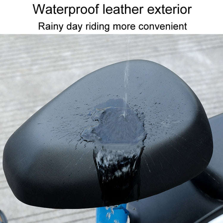 Electronic Bicycle Thickened Leather Heat Insulation Waterproof Universal Seat Cushion Covers, Fo...