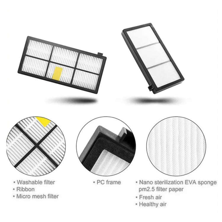 19 In 1 Sweeper Accessories For iRobot Roomba 800 & 900 Series