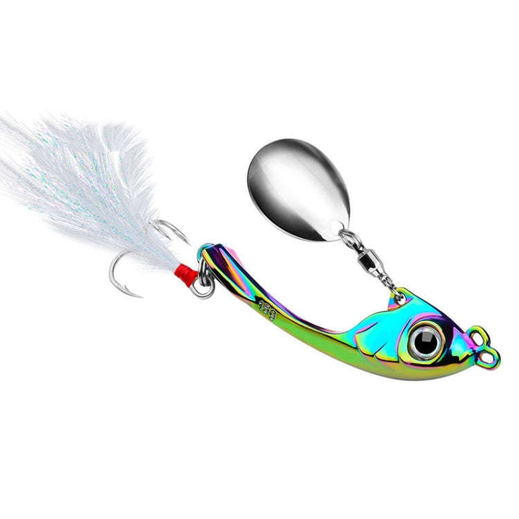 PROBEROS DW570 Fishing Lures Spinning Sequins Long Casting Tremor Swimming VIB Micro Tremor Zinc ...