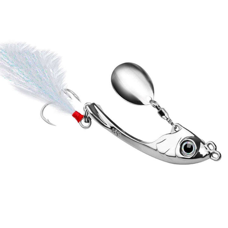 PROBEROS DW570 Fishing Lures Spinning Sequins Long Casting Tremor Swimming VIB Micro Tremor Zinc ...