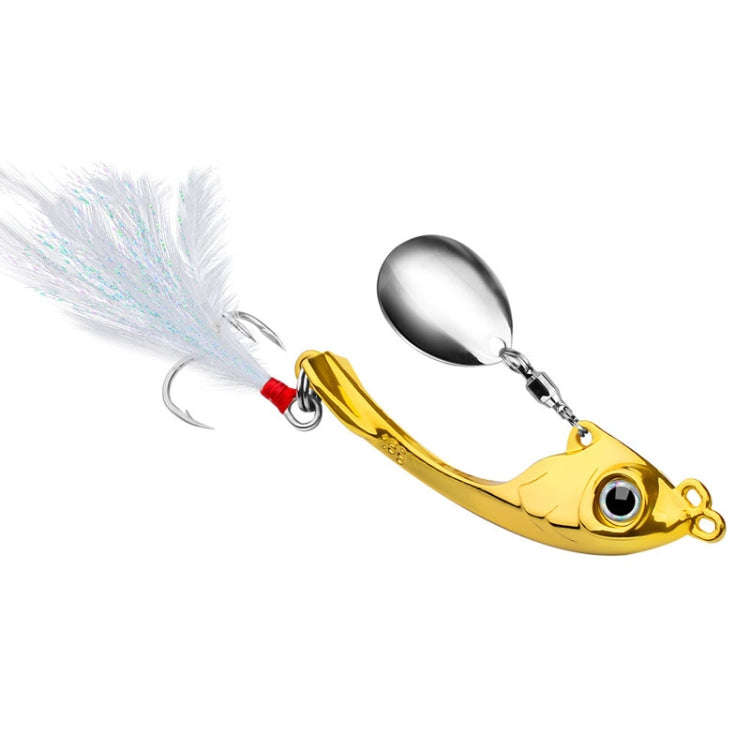 PROBEROS DW570 Fishing Lures Spinning Sequins Long Casting Tremor Swimming VIB Micro Tremor Zinc ...