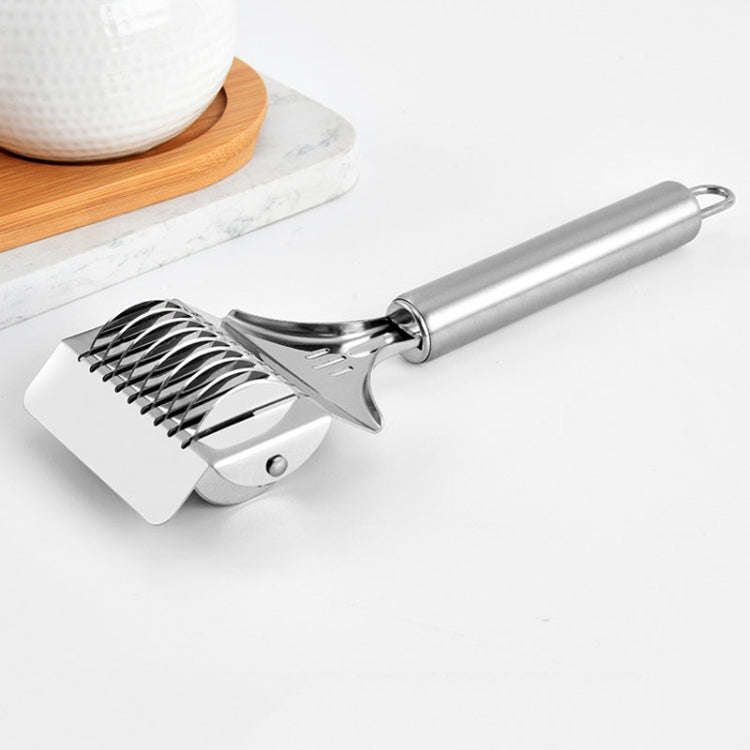 Stainless Steel Roller Noodle Cutter Kitchen Vegetable Onion And Garlic Chopping Tools, Model: SJ-13